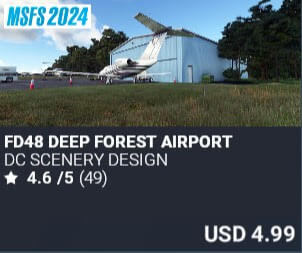 FD48 Deep Forest Airport by DC Scenery Design. USD $4.99
