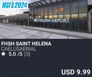 FHSH Saint Helena by CaelusAerial. USD $9.99