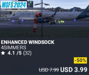 Enhanced Windsock by 4Simmers. USD $7.99 (on sale for 3.99)