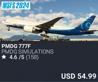 PMDG 777F by PMDG Simulstions. USD $54.99
