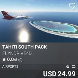 Tahiti South Pack by flyndrive4d. USD $24.99
