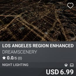 Los Angeles Region Enhanced Road Lights by DreamScenery. USD $6.99