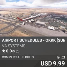 Airport Schedules - OKKK [Summer 2025] by VA SYSTEMS. USD $9.99