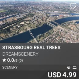 Strasbourg Real Trees by Dreamscenery. USD $4.99