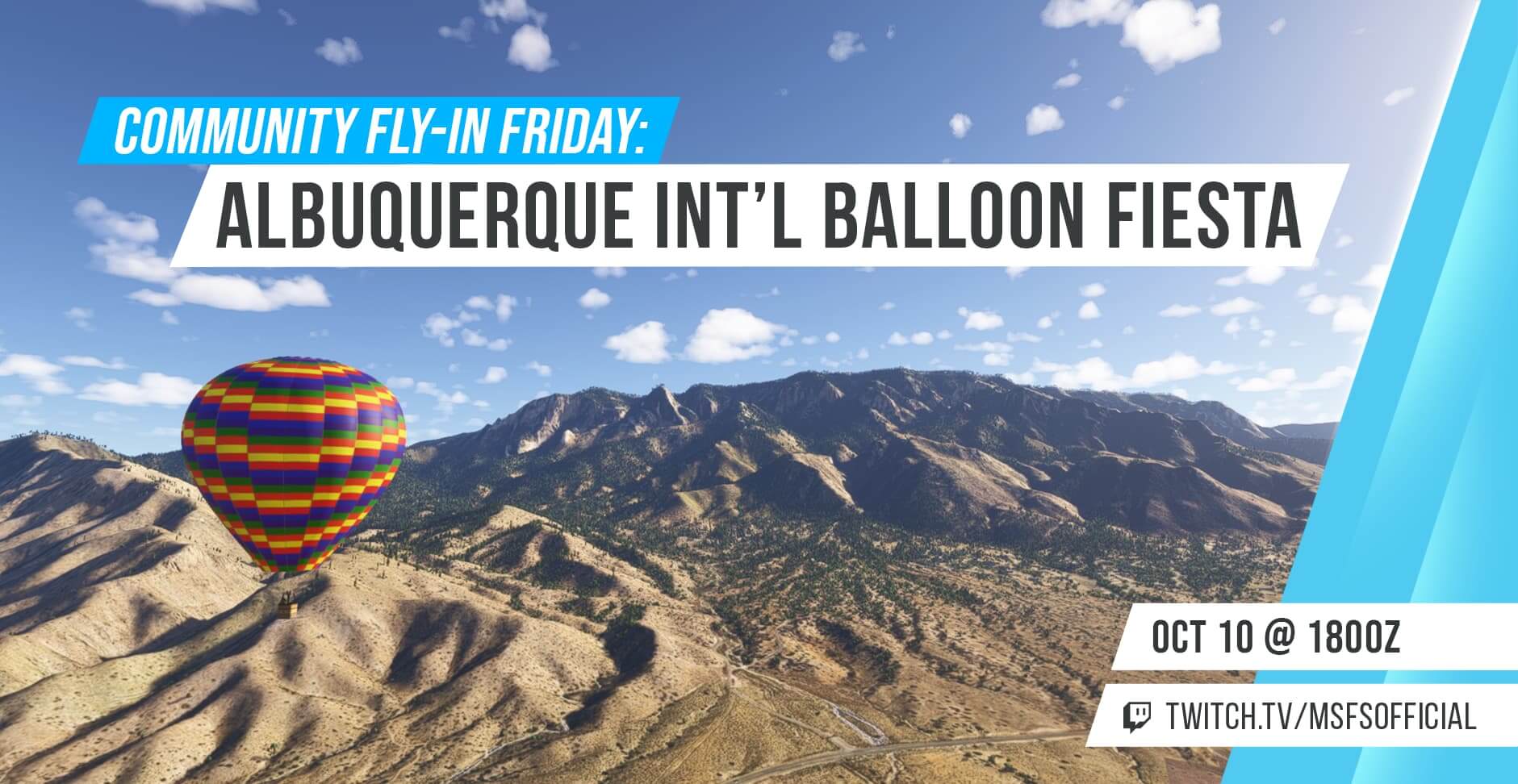 Community Fly-In Friday: Albuquerque Int'l Balloon Fiesta