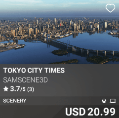 Tokyo City Times by SamScene3D. USD 20.99