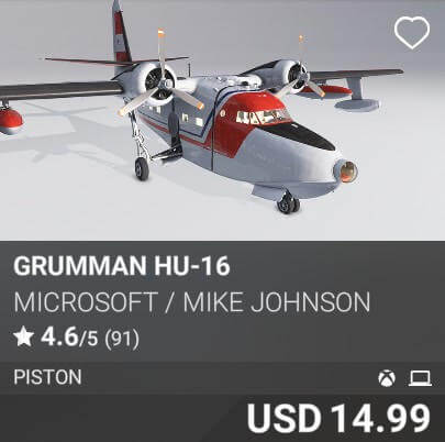 Grumman HU-16 by Microsoft / Mike Johnson. USD $14.99