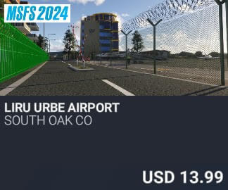 LIRU Urbe Airport by South Oak Co. USD $13.99