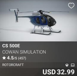 CS 500E by Cowan Simulation. USD $32.99