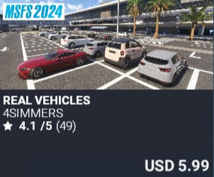Real Vehicles by 4Simmers. USD $5.99