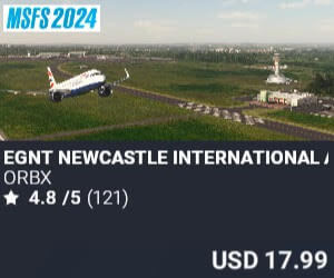 EGNT Newcastle International Airport by Orbx. USD $17.99