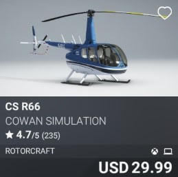 CS R66 by Cowan Simulation. USD $29.99