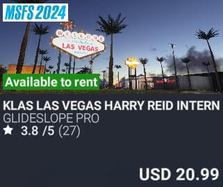 KLAS Las Vegas Harry Reid Airport by Glideslope Pro. USD 20.99