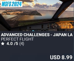 Advanced Challenges - Japan Landings by Perfect Flight. USD $8.99