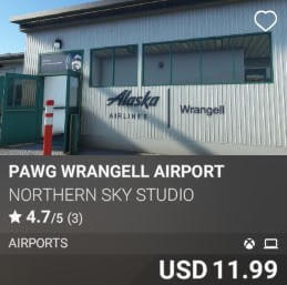 PAWG Wrangell Airport by Northern Sky Studio. USD $11.99