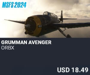 Grumman Avenger by Orbx. USD $18.49