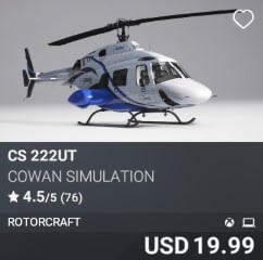 CS 222UT by Cowan Simulation. USD $19.99