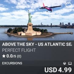 Above The Sky - US Atlantic Seaboard by Perfect Flight. USD $4.99