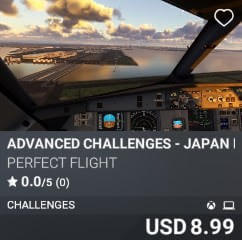 Advanced Challenges - Japan Landings by Perfect Flight. USD $8.99