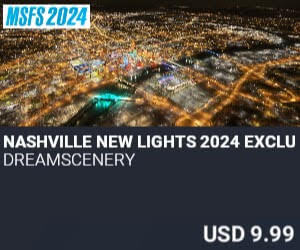 Nashville New Lights 2024 Exclusive Edition by Dreamscenery. USD $9.99