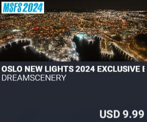 Oslo New Lights 2024 Exclusive Edition by Dreamscenery. USD $9.99