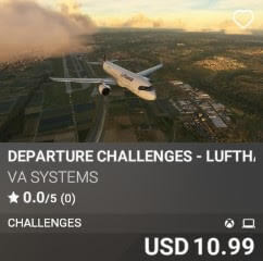 Departure Challenges - Lufthansa by VA Systems. USD 10.99