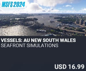 Vessels: AU New South Wales by Seafront Simulations. USD $16.99