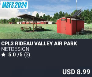 CPL3 Rideau Valley Air Park by NetDesign. USD $8.99