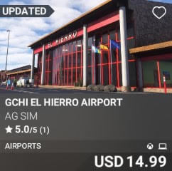 GCHI El Hierro Airport by AG Sim. USD $14.99