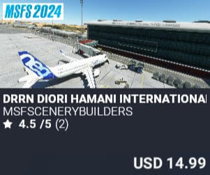 DRRN Diori Hamani International Airport by msfscenerybuilders. USD $14.99