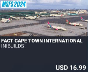 FACT Cape Town International by iniBuilds. USD $16.99