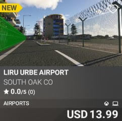 LIRU Urbe Airport by South Oak Co. USD $13.99