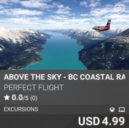 Above The Sky - BC Coastal Range by Perfect Flight. USD $4.99
