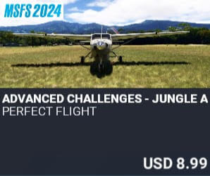 Advanced Challenges - Jungle Airstrips by Perfect Flight. USD $8.99