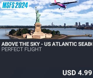 Above The Sky - US Atlantic Seaboard by Perfect Flight. USD $4.99