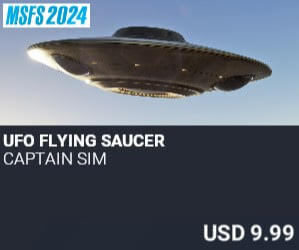 UFO Flying Saucer by Captain Sim. USD $9.99
