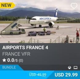 Airports FRANCE 4 by France VFR. USD $29.99