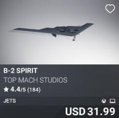 B-2 Spirit by Top Mach Studios. USD $31.99