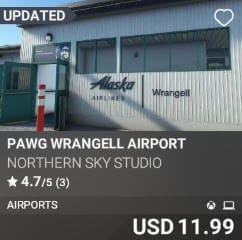 PAWG Wrangell Airport by Northern Sky Studio. USD $11.99