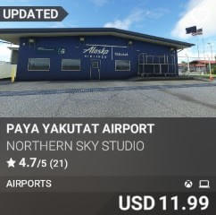 PAYA Yakutat Airport by Northern Sky Studio. USD $11.99