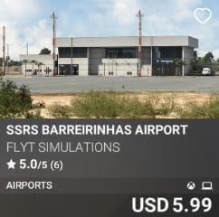 SSRS BARREIRINHAS AIRPORT by FLYT Simulations. USD $5.99