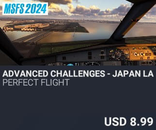 Advanced Challenges - Japan Landings by Perfect Flight. USD $8.99