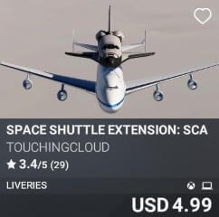 Space Shuttle extension: SCA by TouchingCloud. USD $4.99
