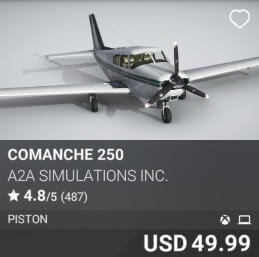 Comanche 250 by A2A Simulations Inc.. USD $49.99
