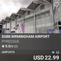 EGBB Birmingham AIRPORT by pyreegue. USD $22.99