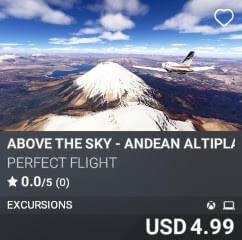 Above The Sky - Andean Altiplanos by Perfect Flight. USD $4.99