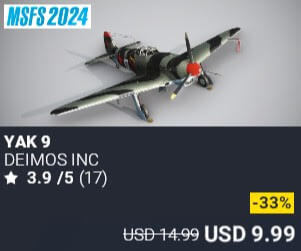 Yak 9 by DeimoS Inc. USD $14.99 (on sale for 9.99)