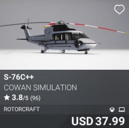 S-76C++ by Cowan Simulation. USD $37.99