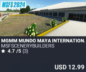 MGMM Mundo Maya International Airport by msfscenerybuilders. USD $12.99