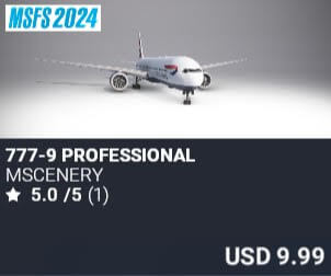777-9 Professional by mscenery. USD $9.99